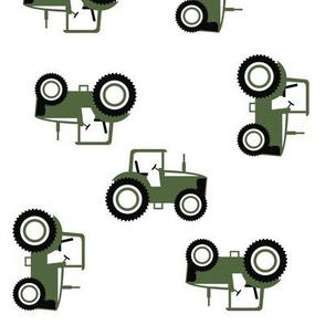 Tractor Toss on Timber green