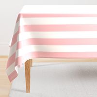 Stripes | Baby Pink and White (2.5 inch)