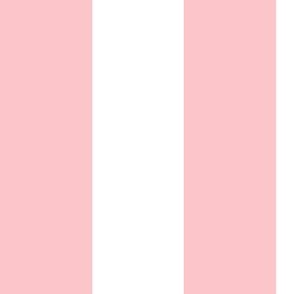 Stripes | Baby Pink and White (2.5 inch)