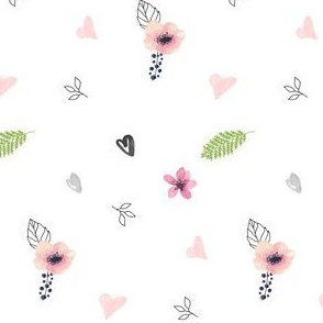 Floral Woodland Bear Mix & Match Florals