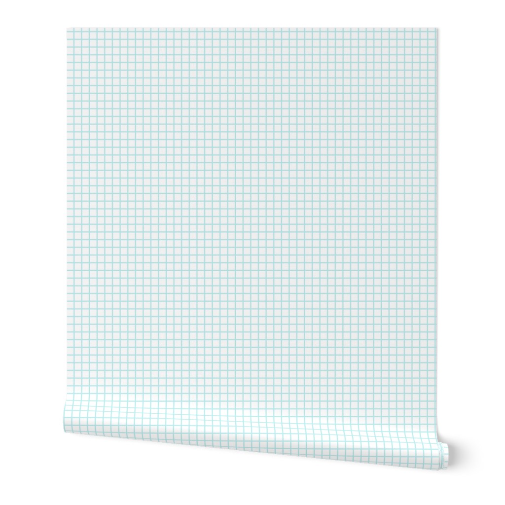 grid // light blue grid fabric graph paper design math 80s90s design