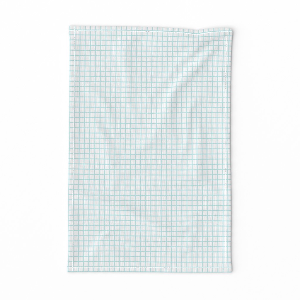 grid // light blue grid fabric graph paper design math 80s90s design