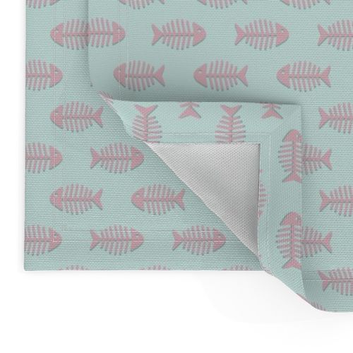 Pink Fishes on Aqua