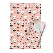 fancy cat // cute cat blush fabric bows bow fabric andrea lauren design