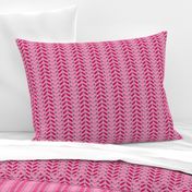 Flower Chevron - Pink