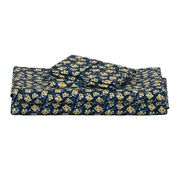 Ditsy Sunflowers Navy