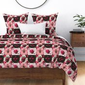 Queen Bee Opulence Pink  Patchwork