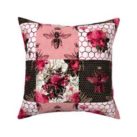 Queen Bee Opulence Pink  Patchwork