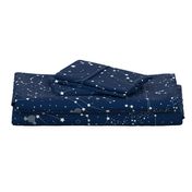 Star Map -dark blue - 42 inch width