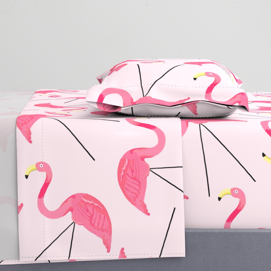 Large Lawn Flamingos - Pink