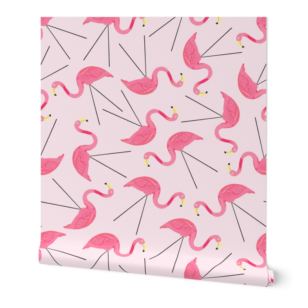 Large Lawn Flamingos - Pink