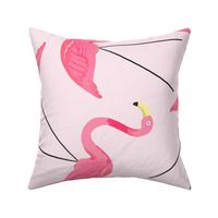 Large Lawn Flamingos - Pink