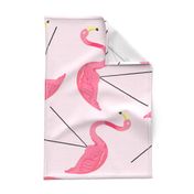 Large Lawn Flamingos - Pink