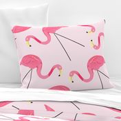 Large Lawn Flamingos - Pink