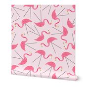 Large Lawn Flamingos - Pink