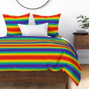 Horizontal Rainbow Stripes