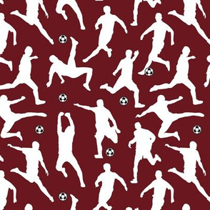 Soccer Players // Maroon // Small