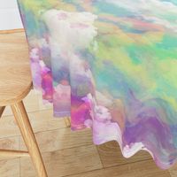  Watercolor pastel clouds