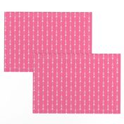 arrows // bright pink arrow fabric