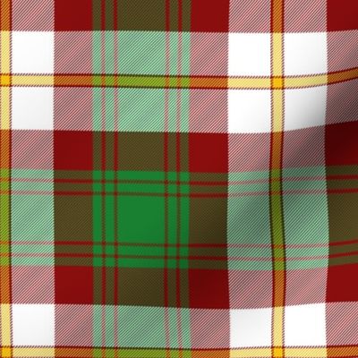 Prince Edward Island dress tartan, 6" 