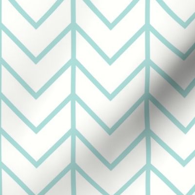 aqua chevron