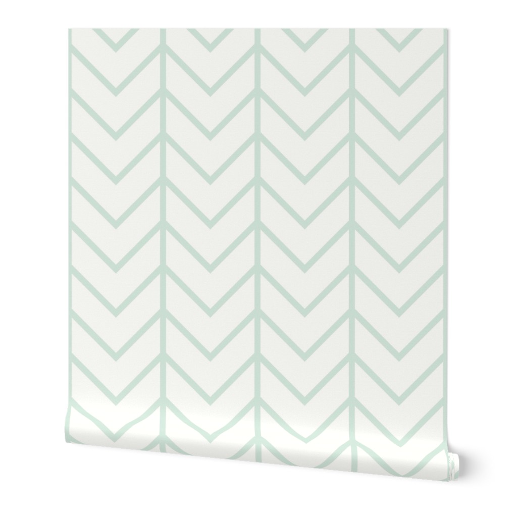 mint chevron