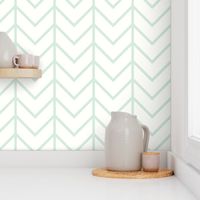 mint chevron