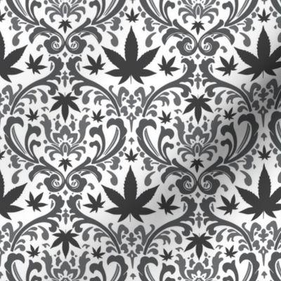 FILIGREE: CANNABIS LEAF