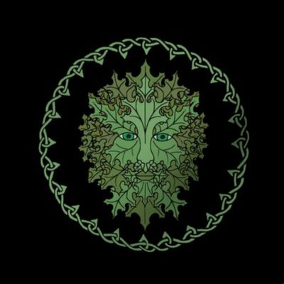 Green Man Celtic Small