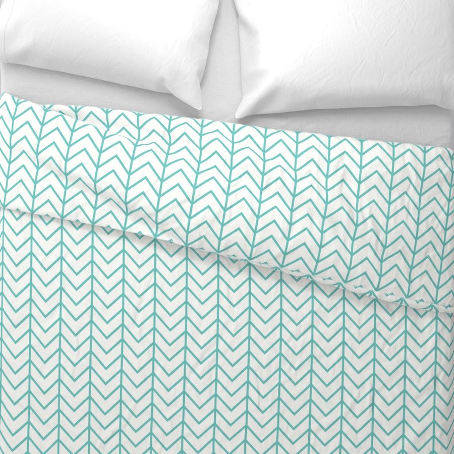 sea glass chevron