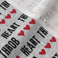 Heart Throb || valentines fabric 