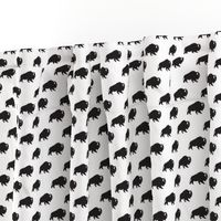 Buffalo Repeat in Black + White