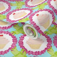 cupcakes and ribbons