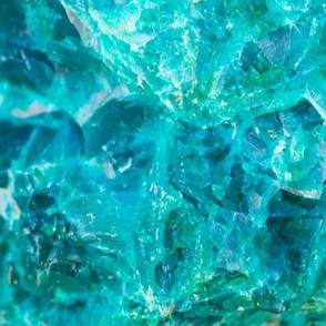 Chrysocolla unfolded 1 yardage