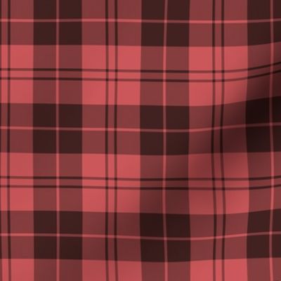 Campbell red / Campbell of Armaddie 1759 tartan, 3" faded 