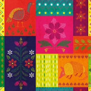 Mexican Embroidery Sampler