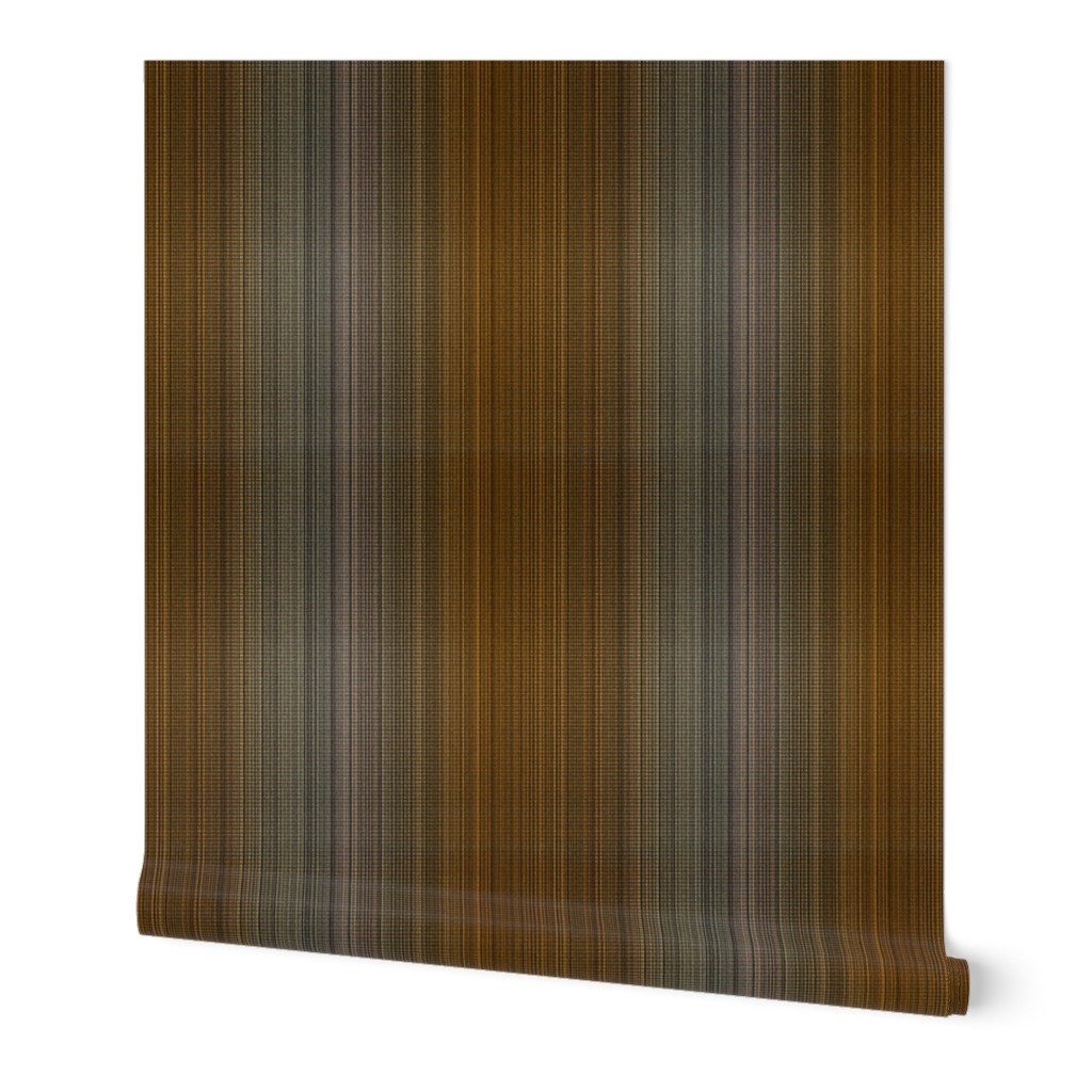 Warp weft copper ombre stripes