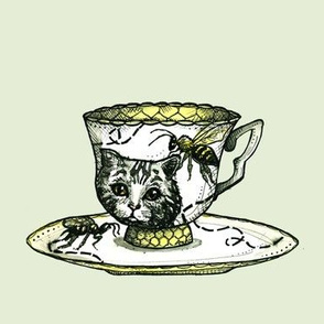 Bee and Kitty Teacup