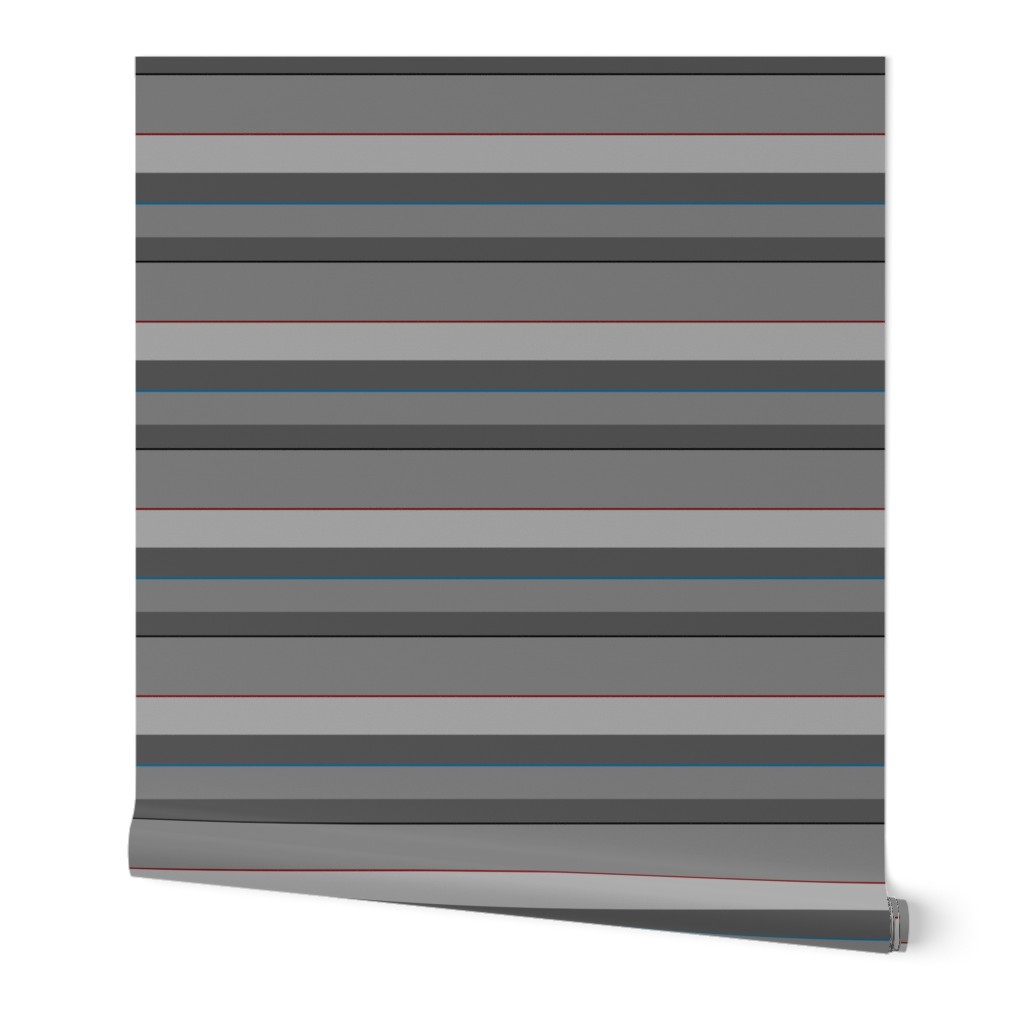 grey stripes