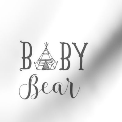Baby Bear - Grey