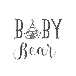 7" Baby Bear in Light Brown