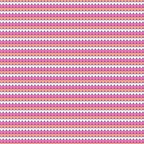 Knit Stripes-pink