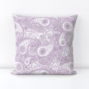 Purple paisley