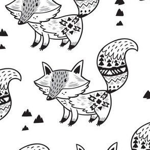 Ink foxes