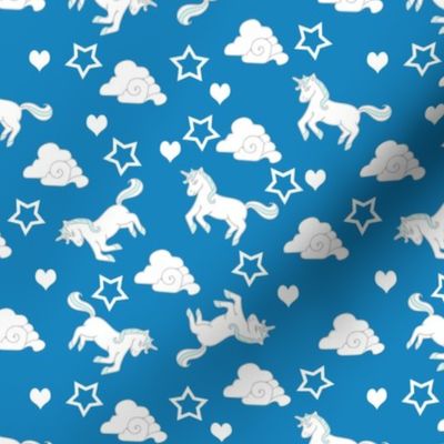 Unicorns Stars Hearts and Clouds, Always be Yourself...Unless You Can be a Unicorn