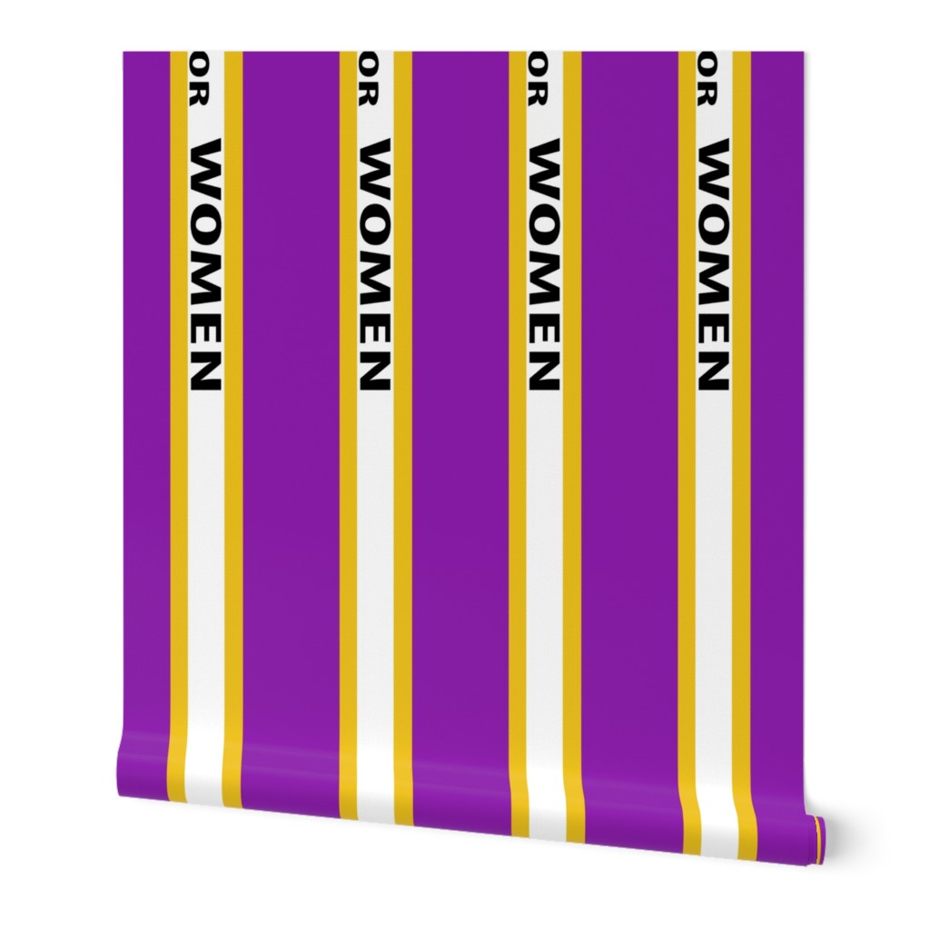 Suffragette Sash - American - Purple and Gold - needs 2 yards to get a complete sash