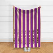 Suffragette Sash - American - Purple and Gold - needs 2 yards to get a complete sash