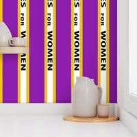 Suffragette Sash - American - Purple and Gold - needs 2 yards to get a complete sash