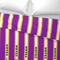 Suffragette Sash - American - Purple and Gold - needs 2 yards to get a complete sash