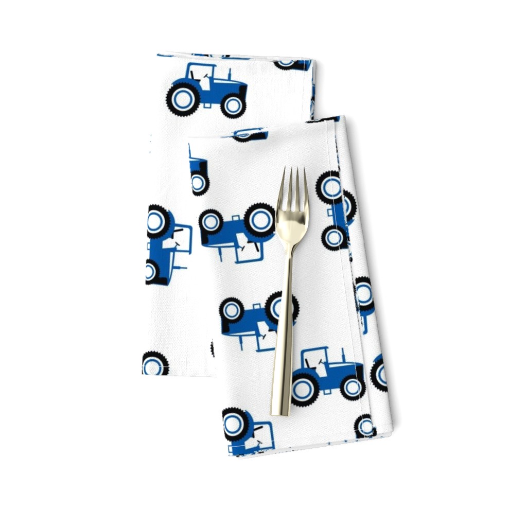 Tractor Toss on Blue